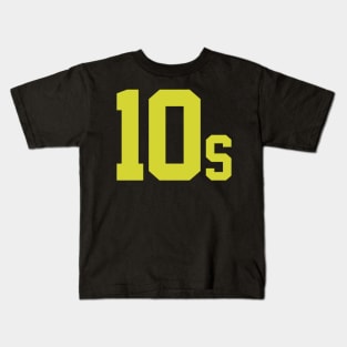 10s Tennis Player Logo by CoVA Tennis Kids T-Shirt